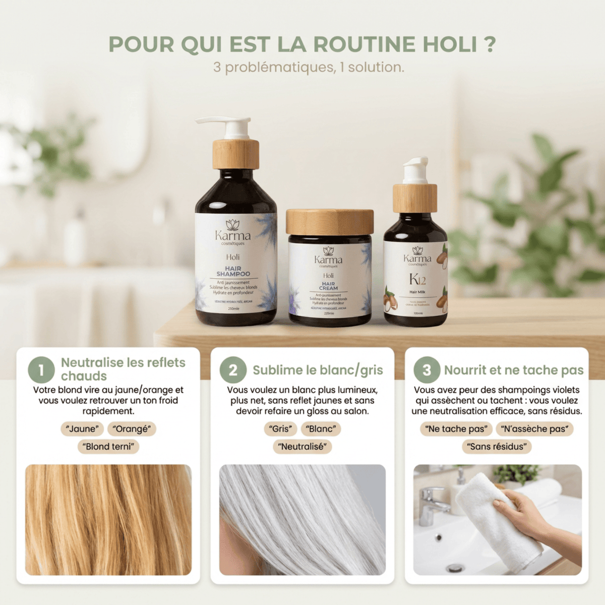 Routine Holi - Anti-jaunissement – vue 2