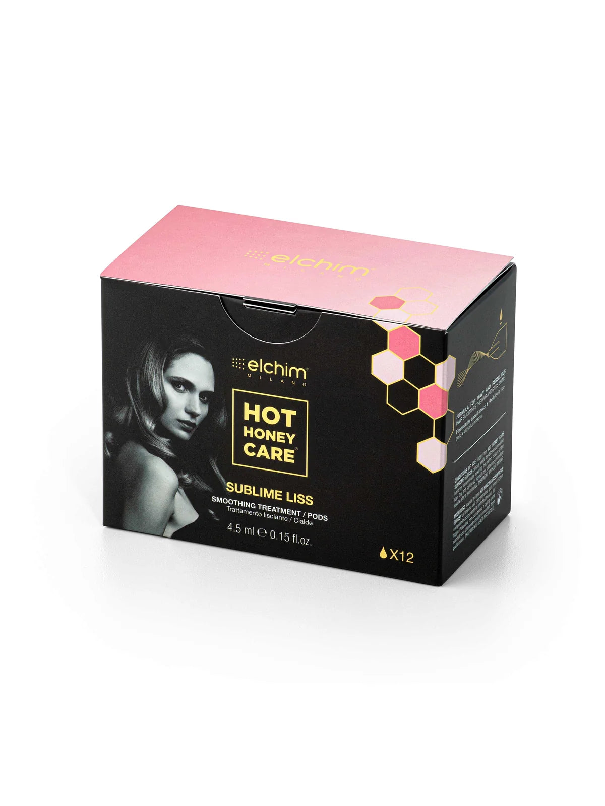Elchim Hot Honey Care Sublime Liss – Traitement Lissant (12 Pods)