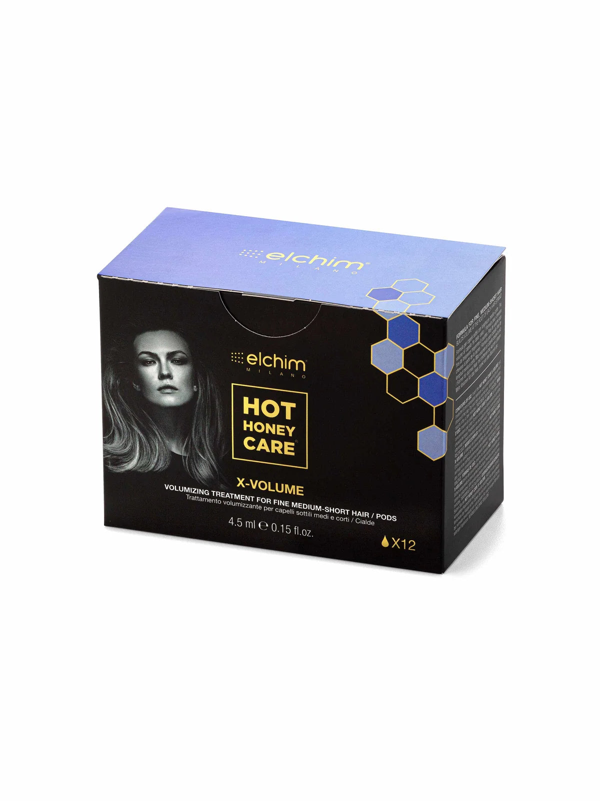 Elchim Hot Honey Care X-Volume – Traitement Volumateur (12 Pods)