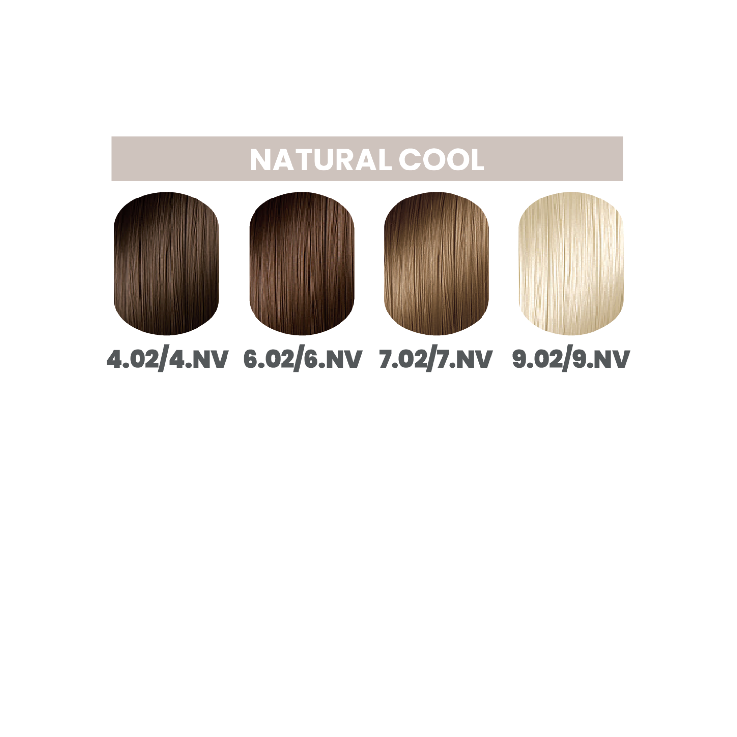 Natural Cool Liquid Color semipermanente Haarfarbe