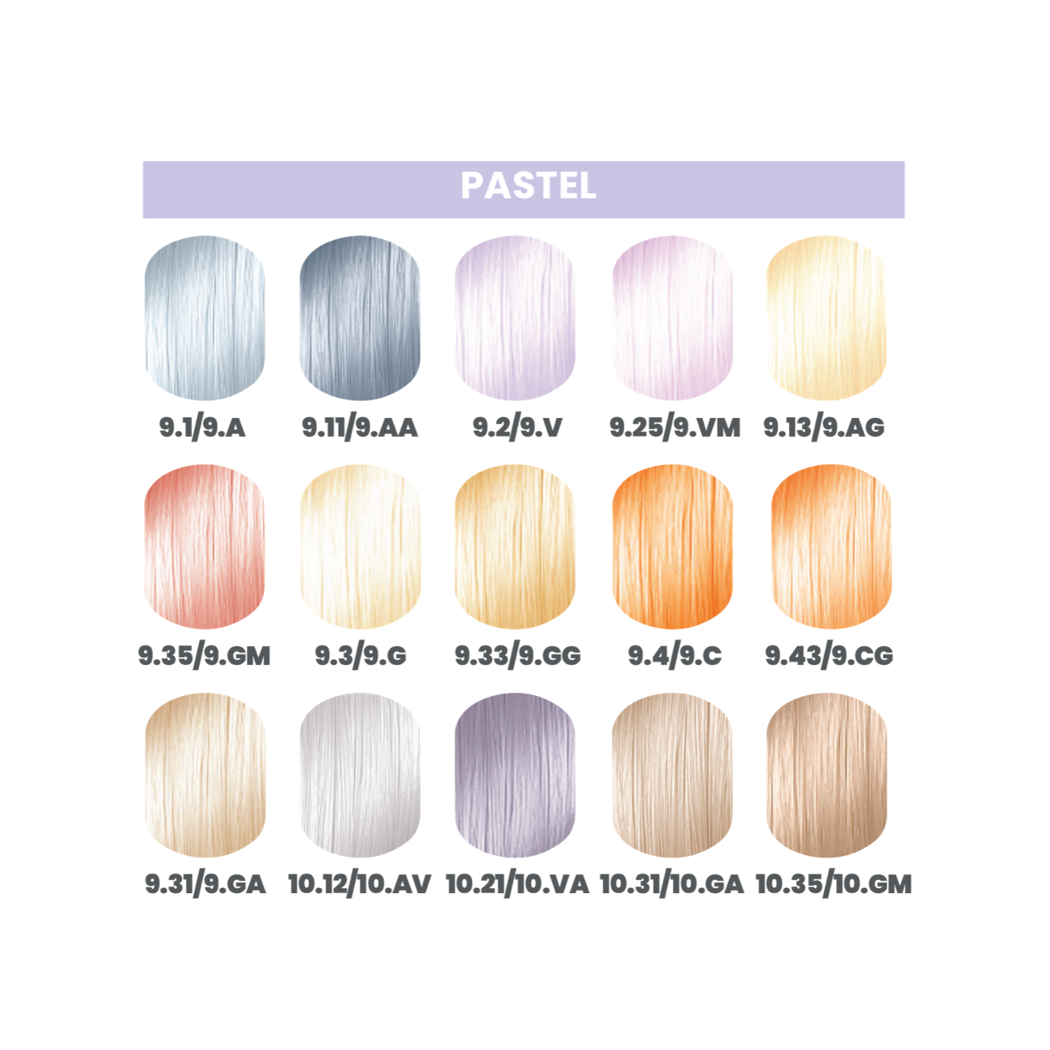 Pastel Liquid Color semipermanente Haarfarbe