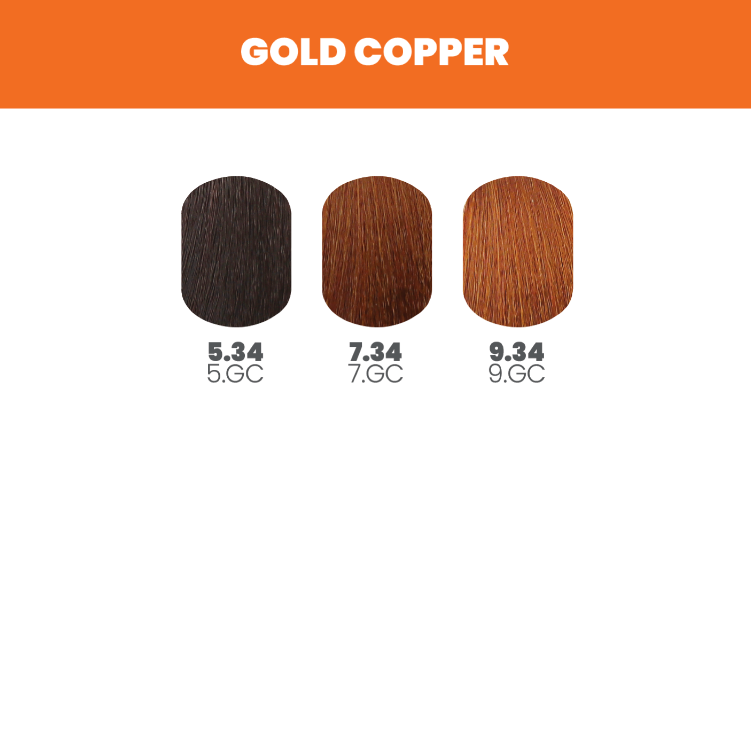 Coloration permanente Gold Copper