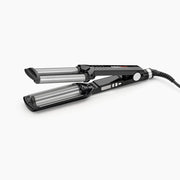 BaBylissPRO 3D Waver – Fer à Onduler Triple Barreau Titanium-Tourmaline
