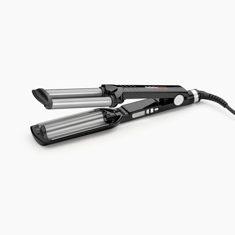 BaBylissPRO 3D Waver – Fer à Onduler Triple Barreau Titanium-Tourmaline