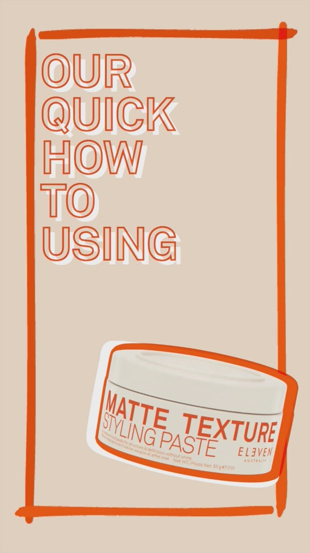 Video laden: Matte Texture Styling Paste